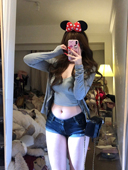 套装 荔桃想睡觉ya 灰色外扩吊带辣妹热裤 包拿捏 纯欲天花板