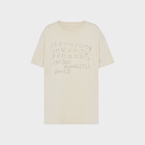MAISONMARGIELA数字棉质T恤