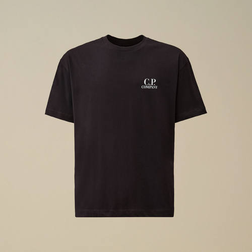 C.P.COMPANYlogo细节休闲T恤