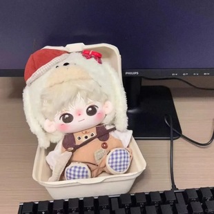 20cm金发王安宇属性周边棉花娃娃明星同人玩偶送人礼物同款