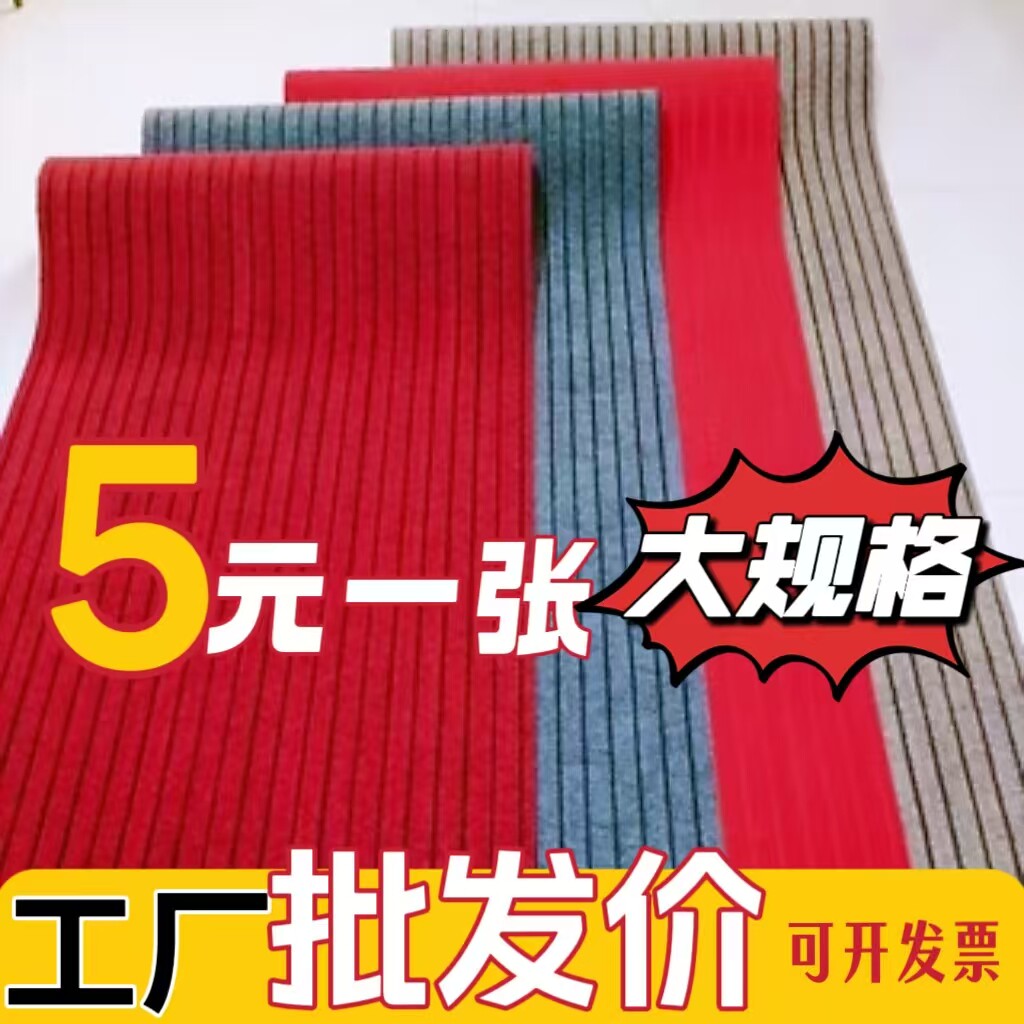 入户门脚垫家用隔音地垫厨房吸水防滑垫房间走廊门口满铺商用地毯