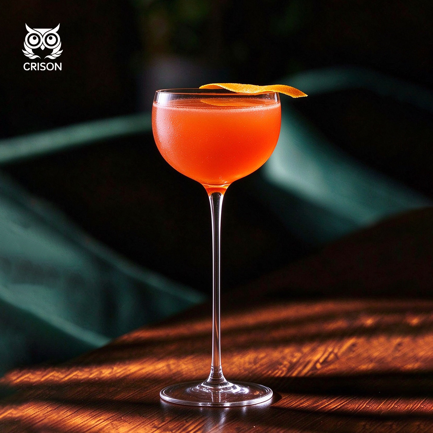 CT2801 CRISON 无铅水晶高脚鸡尾酒杯 红酒杯古典酒杯 酒吧调酒杯