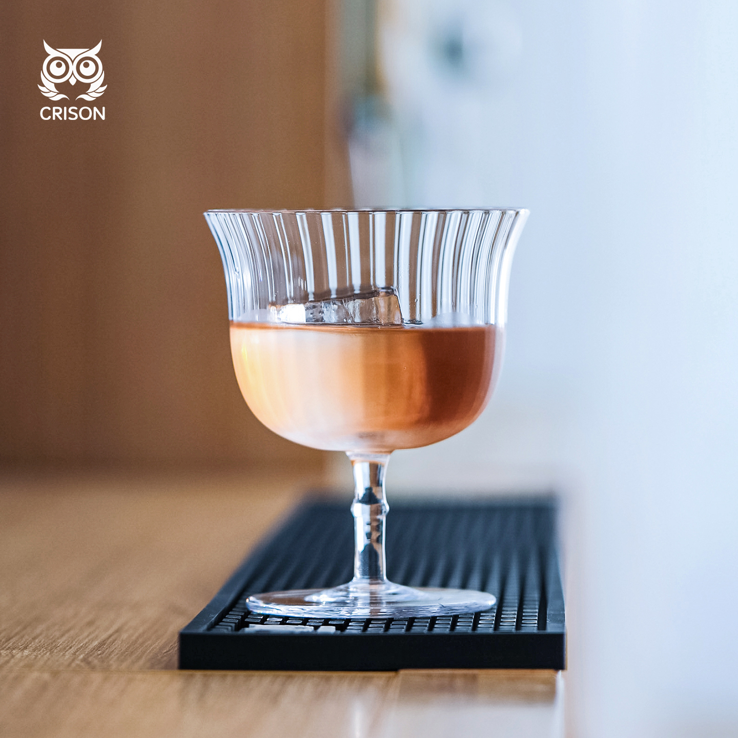 古典威士忌杯水晶鸡尾酒杯