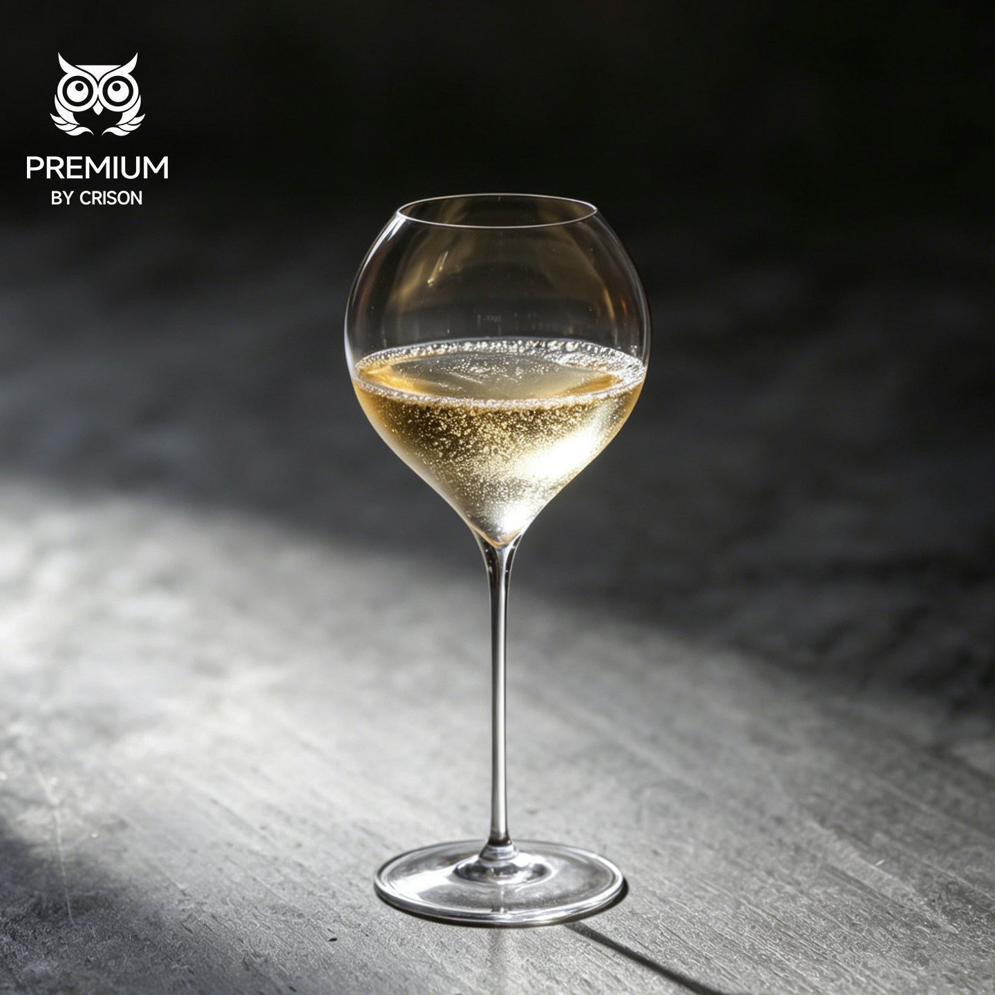 CRISON无铅水晶玻璃 手工高档通用高脚红白葡萄酒杯郁金香纯色杯