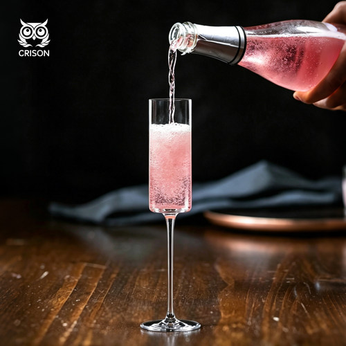 CP8202无铅水晶玻璃香槟酒杯
