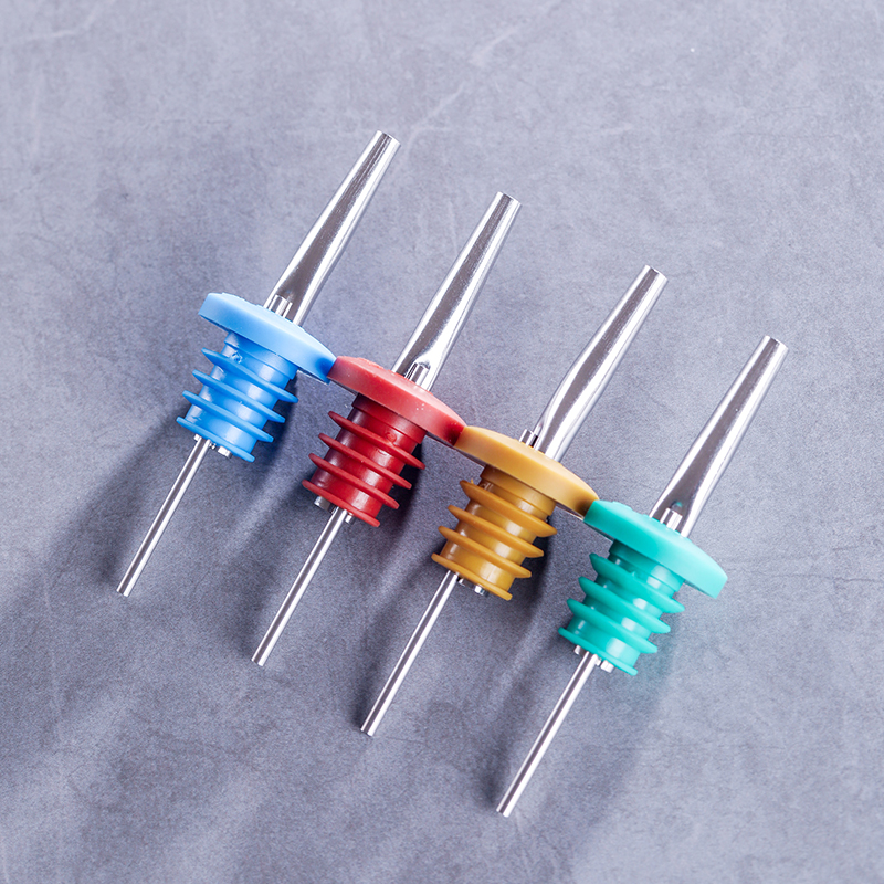 不锈钢花式调酒酒嘴瓶塞