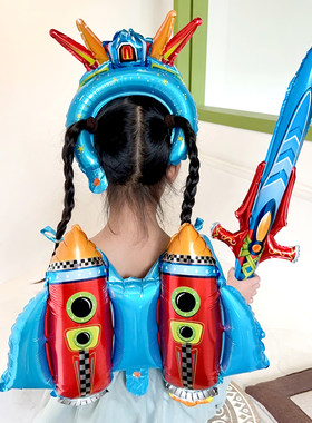 儿童玩具生日机甲战士