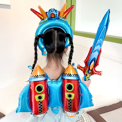 儿童玩具生日机甲战士