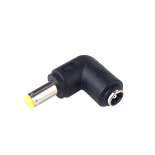 L型直流DC公对DC母弯头5.5*2.5mm电源适配器90度直角公母互转插头