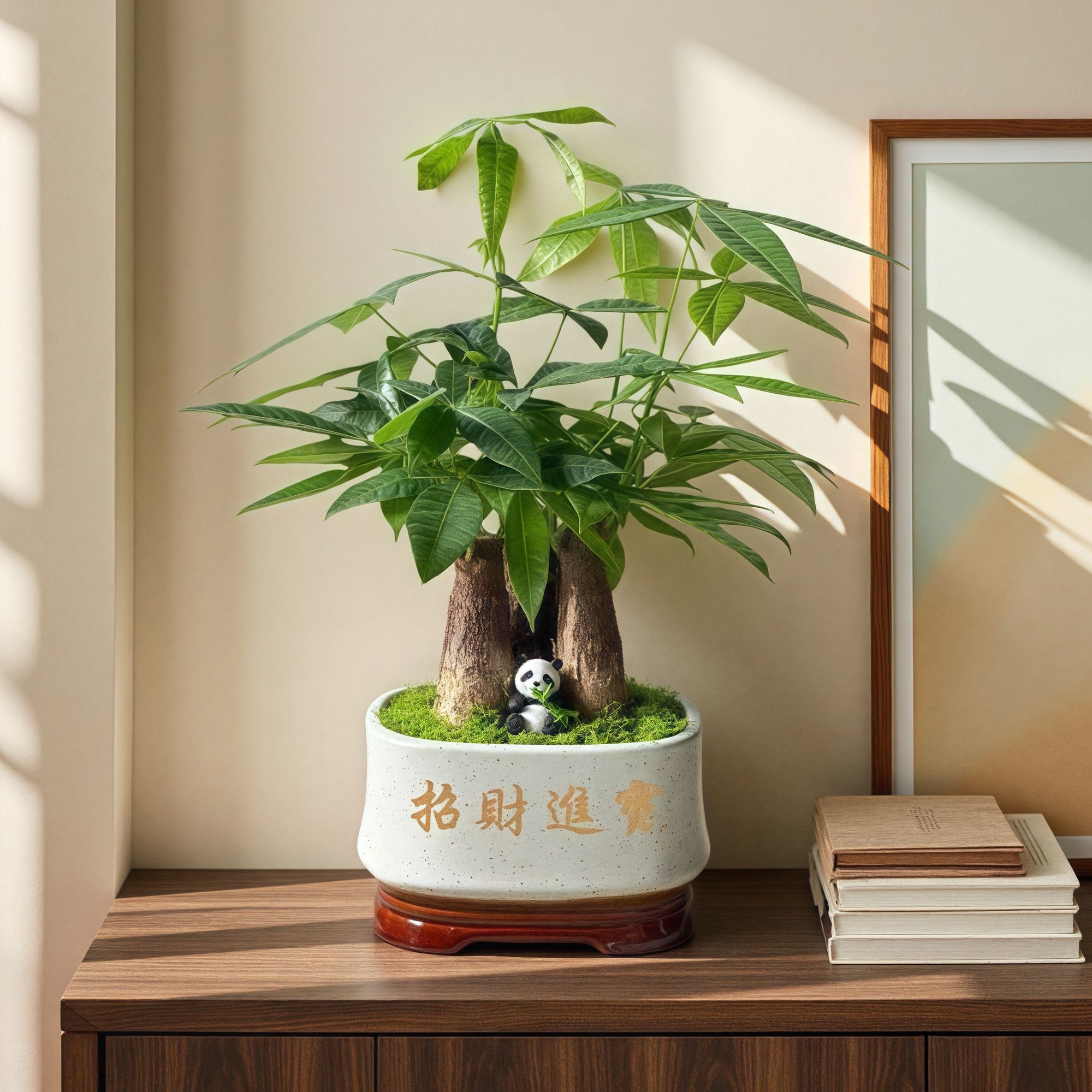 发财树盆景室内招财树开业盆栽