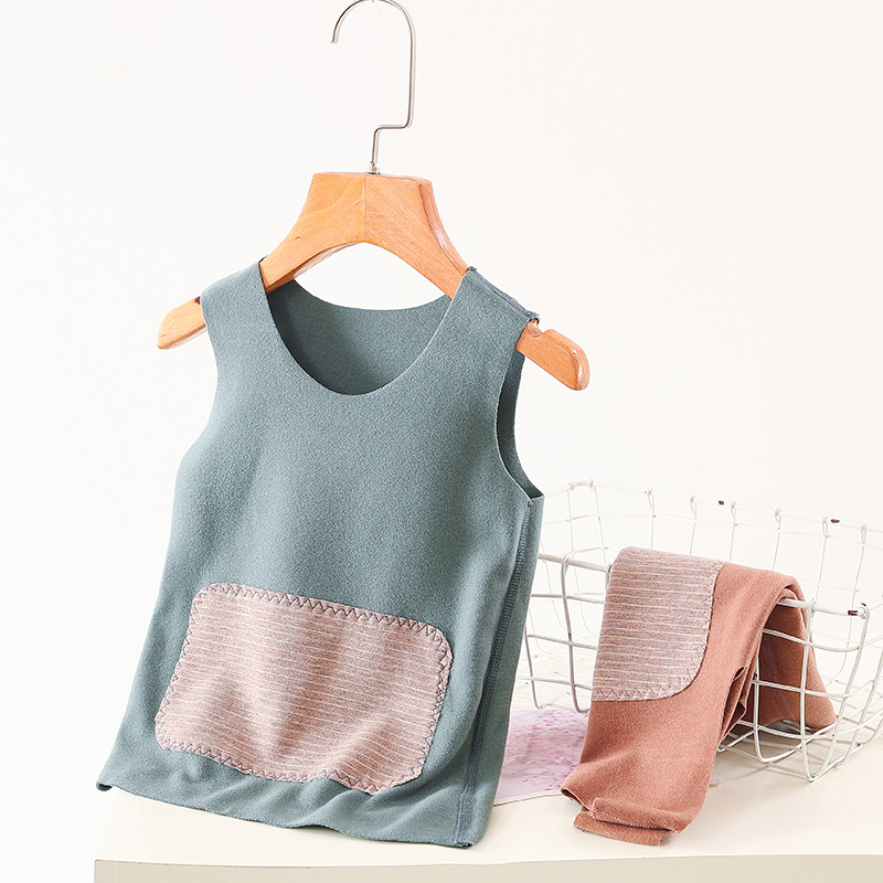 德绒护肚背心保暖柔软舒适