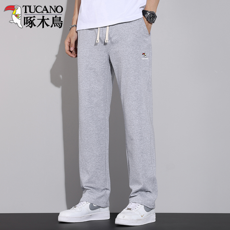 啄木鸟春夏季薄款纯棉休闲裤男士