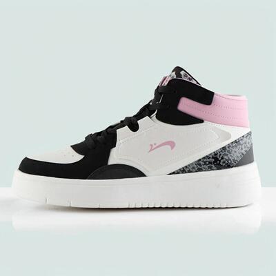 贵人鸟女鞋男鞋高帮板鞋2024秋新款滑板潮鞋休闲鞋E23E35 E23E36