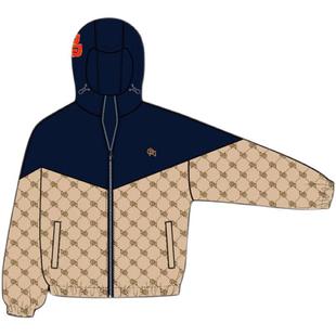 宽松运动休闲连帽夹克上衣A333B31 2023秋新款 贵人鸟男装 外套正品