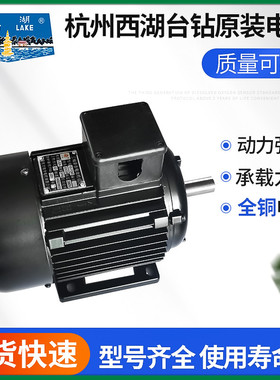 杭州西湖台钻 攻丝机电动机 YS7114T YST7124T  380V三相异步电机
