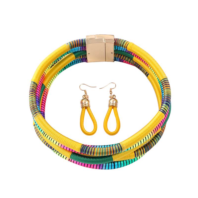 africa choker necklace women jewelry COS夸张项圈外贸项链