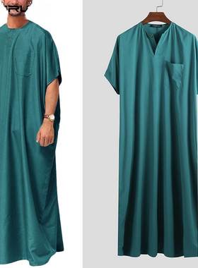 Muslim Malaysia men's shirt robe 男士长袍衬衫 New clothe