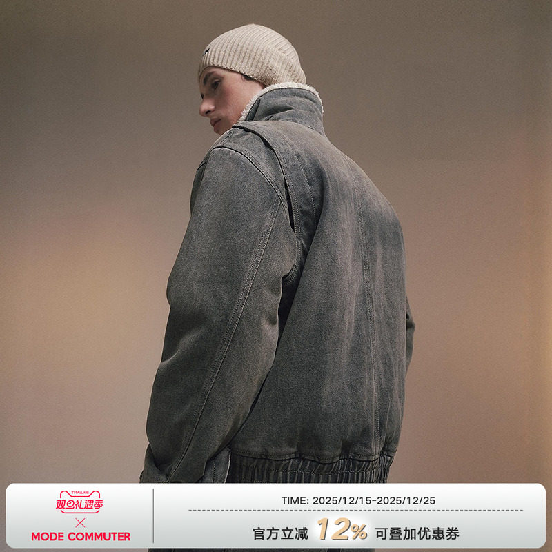 MODE COMMUTER | MC成衣水洗牛仔翻领成衣水洗收口牛仔夹克