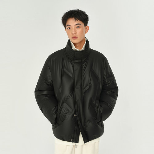 MODE COMMUTER | MC复合轻韧透气防水立领短款保暖设计感羽绒服