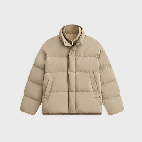 MODE COMMUTER | MC布面35D无胆防绒抗油污双层立领短款羽绒服