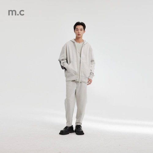 MODE COMMUTER| MC不潮品春季全橡筋肌理面料O型梭织长裤