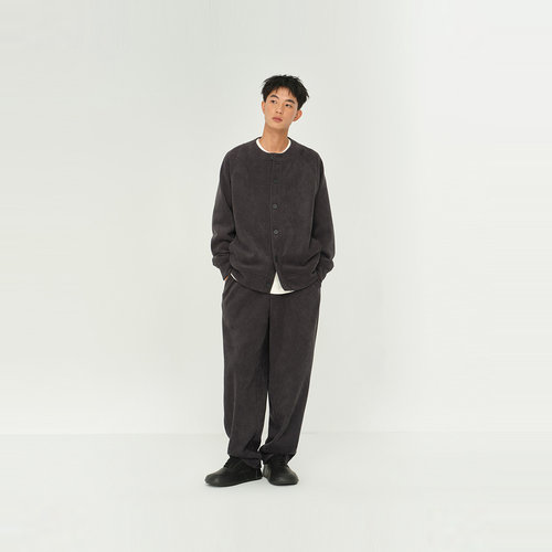 MODE COMMUTER | MC重磅细纹条绒肌理重磅细纹条绒O型针织长裤