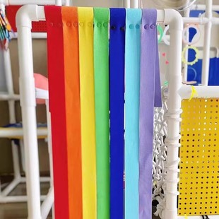 宝宝攀爬架彩虹门小红书同款织带安全无味儿童专用彩带装饰超洋气