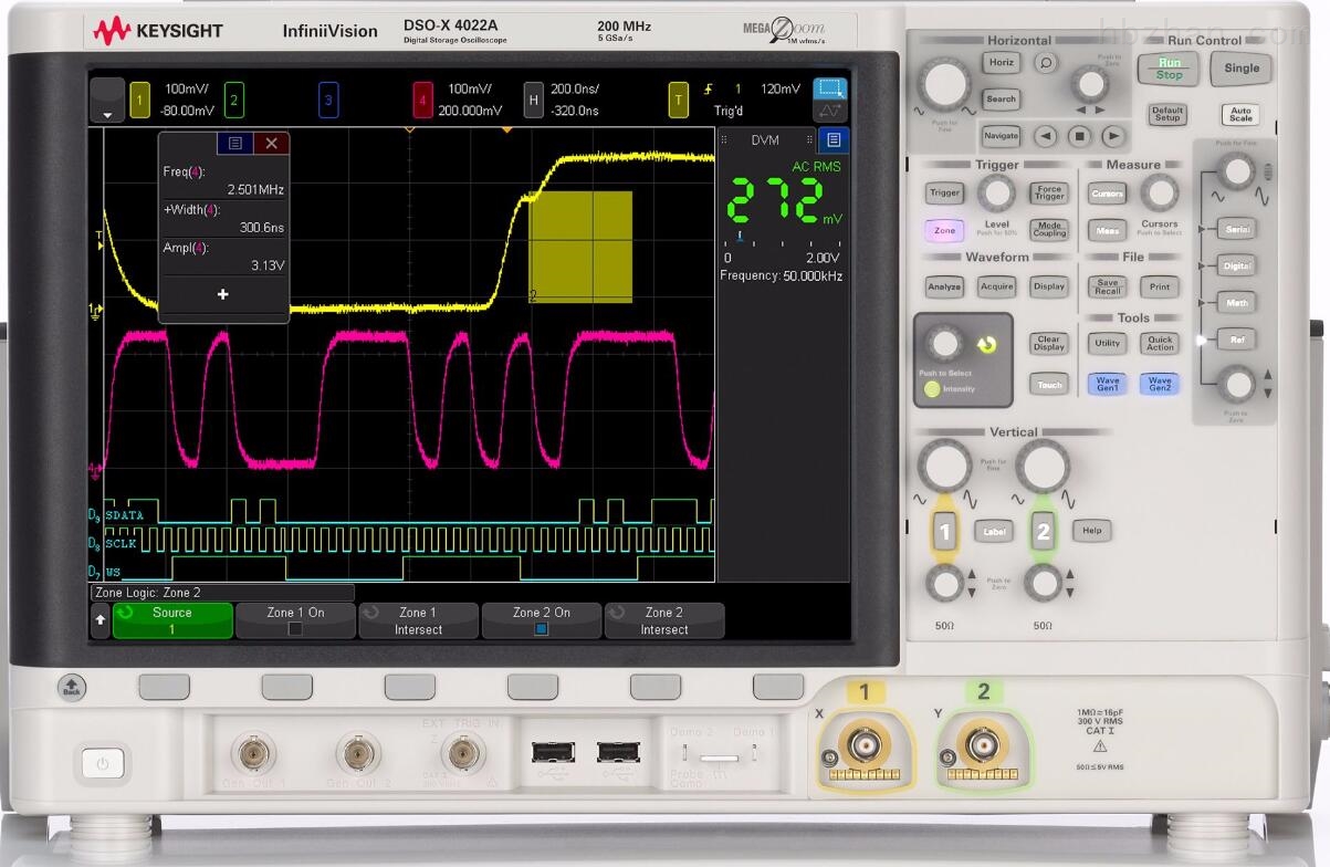 美国安捷伦DSOX4022A示波器