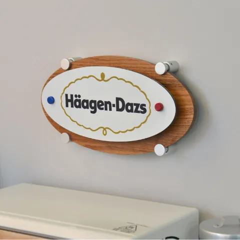 免打孔标识螺丝钉玻璃夹铝质侧向实心铝合金门牌广告钉家具