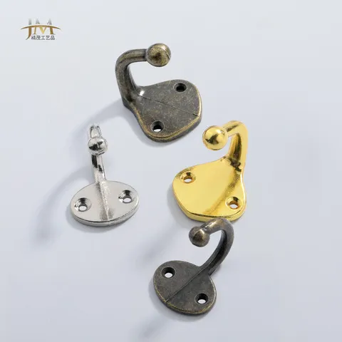 挂衣钩壁挂钩五金新中式仿古锌合金黑色墙面青古铜合金古典精茂