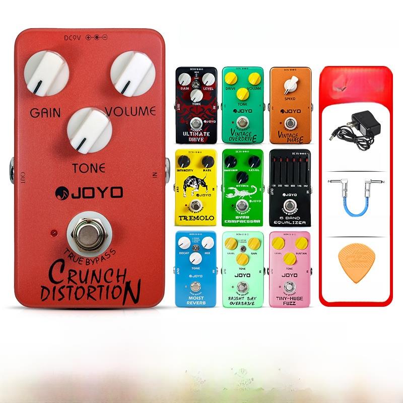 JOYO卓乐电吉他单块效果器经典过载音箱模拟延迟重金属失真电源器