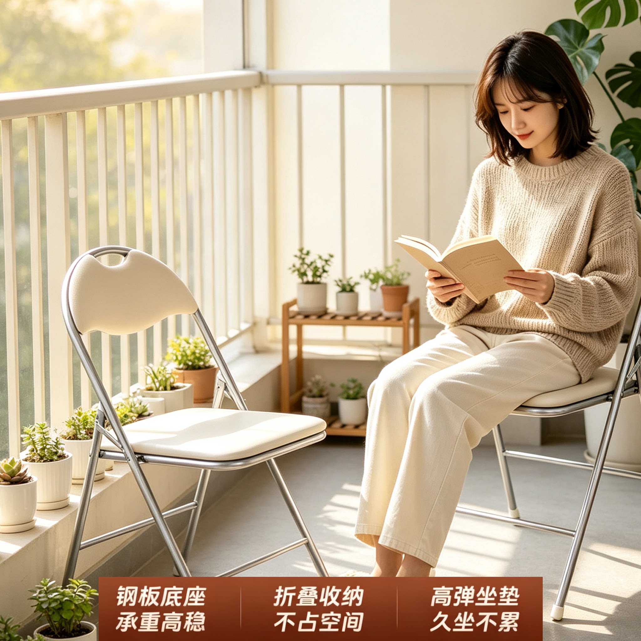 休闲靠背椅阳台座椅小户型餐椅图片