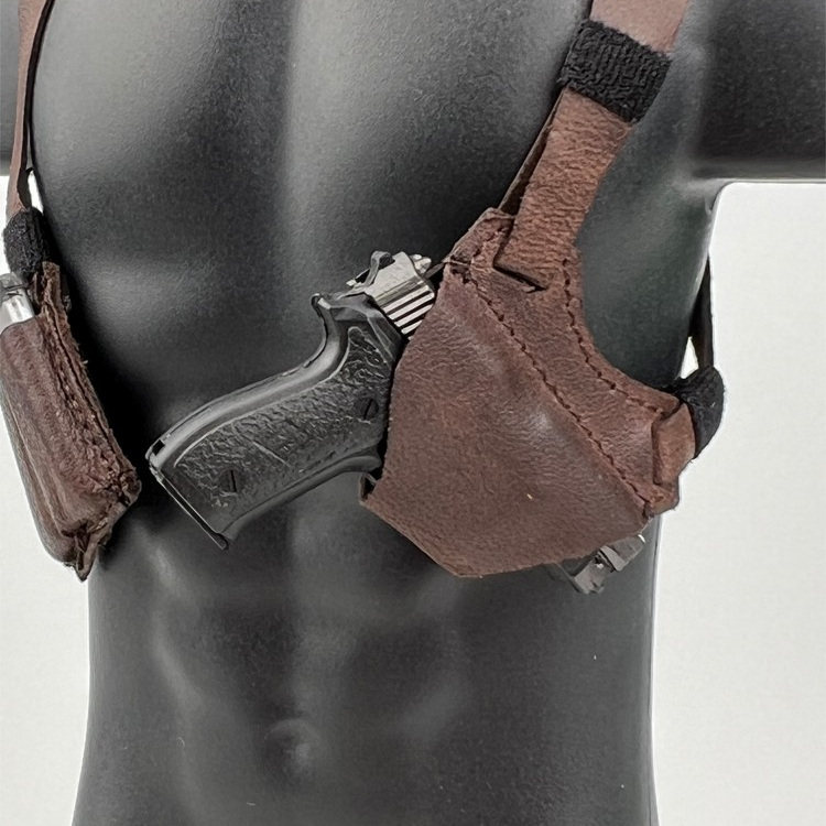 现货 1/6 1/12兵人模型 12寸人偶 NCCTOYS 腋下枪套 隐形快拔图片