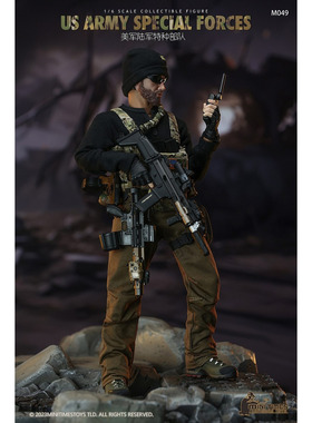 现货 Mini Timess M049 1/6比例 美国陆军特种部队 可动男兵人偶