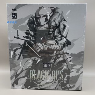 现货 HASUKI 1/12 黑色行动 第二弹 SA02 会场版 可动人偶男兵人