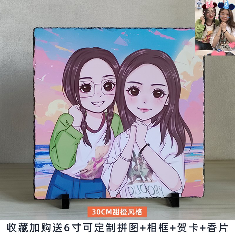 创意生日小礼物送给女友男朋友闺蜜的情侣好物照片定制有纪念意义