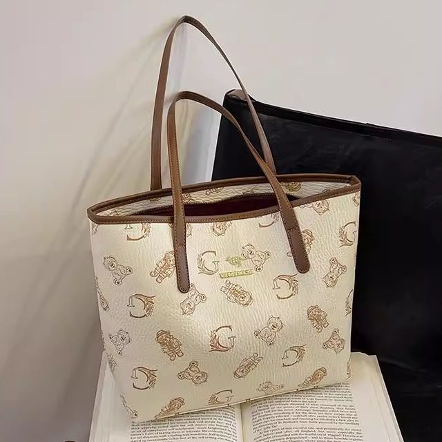 大容量新款手提单肩包包高级质感少女百搭旅行妈妈包外出通勤女包,箱包皮具/热销女包/男包,托特包,淘宝优惠券,粉丝福利购,淘宝优惠卷