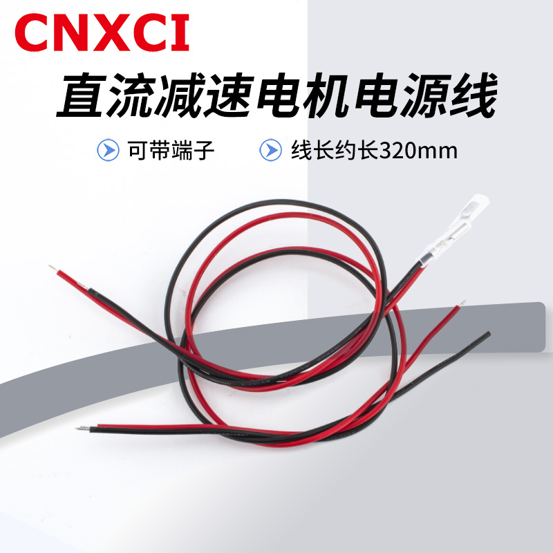 CNXCI直流电机带接头端子线电源