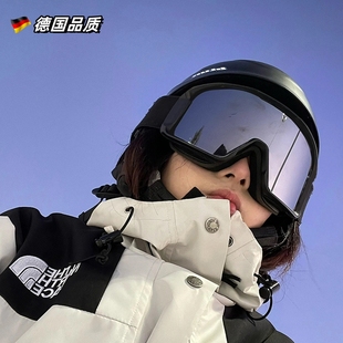 骑摩托车防风防眩光眼镜户外运动墨镜 德国滑雪登山护目镜男女同款