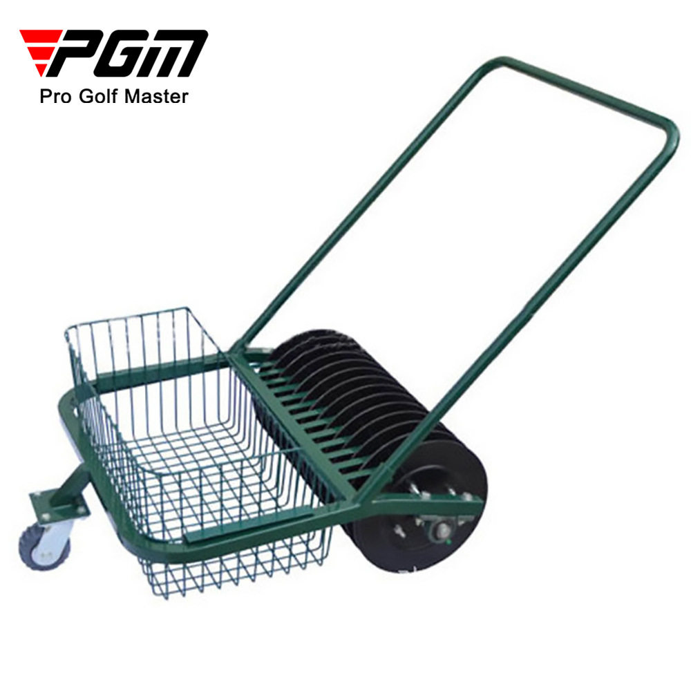 PGM高尔夫捡球机练习场用品13道球杆手推GOLF设备发球机
