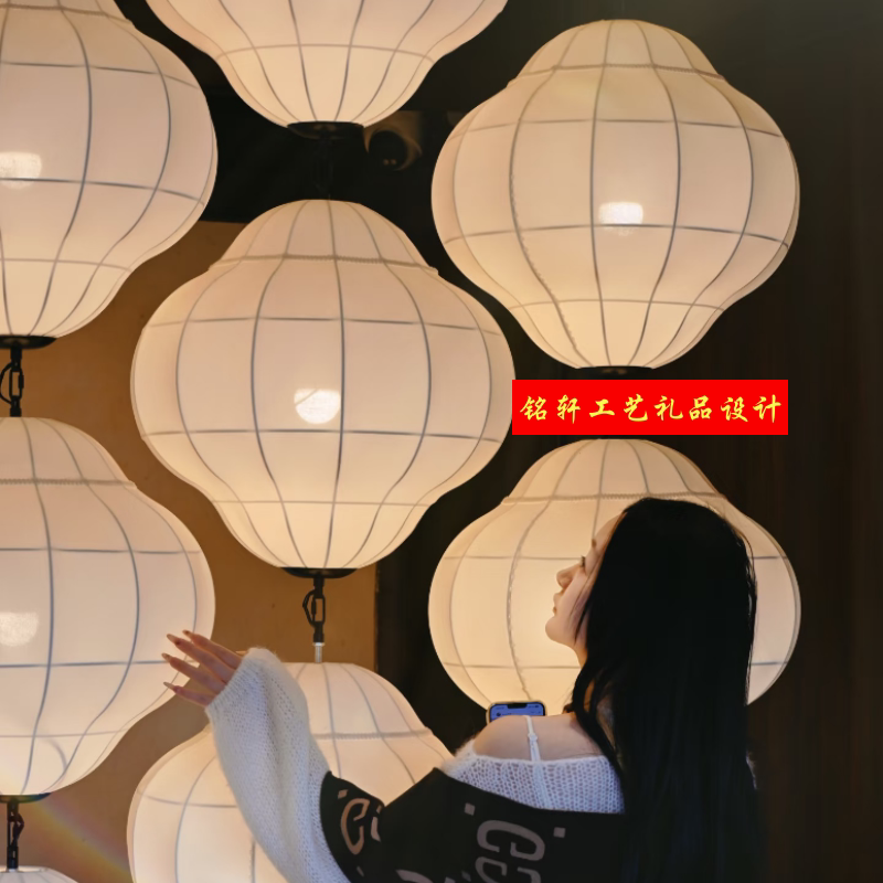 质保一年新中式渐变色定制灯笼