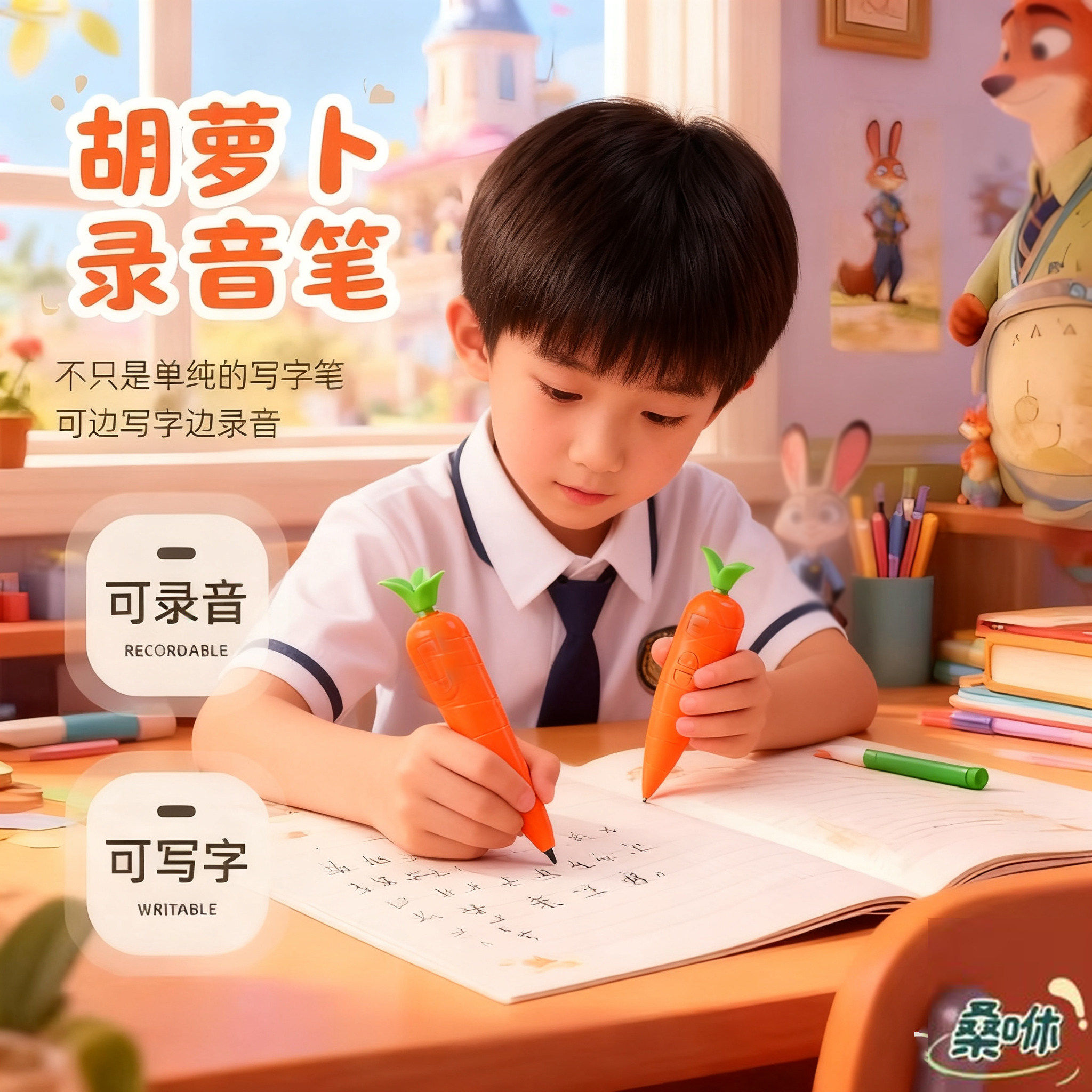 朱迪胡萝卜录音笔疯狂动