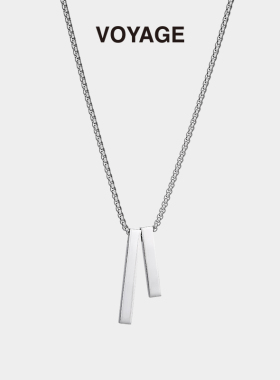 钛钢男士吊坠项炼男款潮流男生小众高级感潮牌百搭炼子配饰毛衣炼