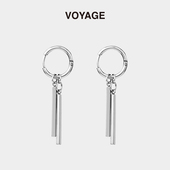 VOYAGE男士 耳环索隆耳坠女小众设计高级感男耳钉男生耳圈复古耳饰