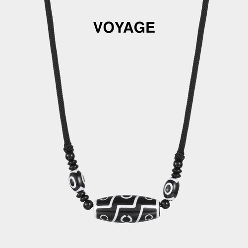 新中式天珠项链潮流高级感