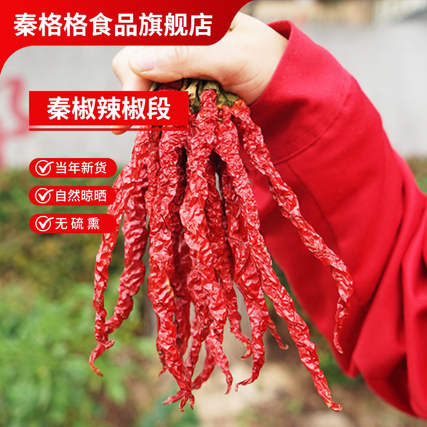 陕西秦椒干辣椒香而不辣