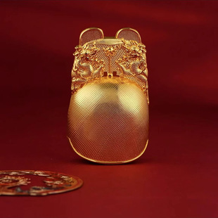 南京博物院文创纪念品明金丝翼善冠冰箱贴万历皇冠旅游特色伴手礼