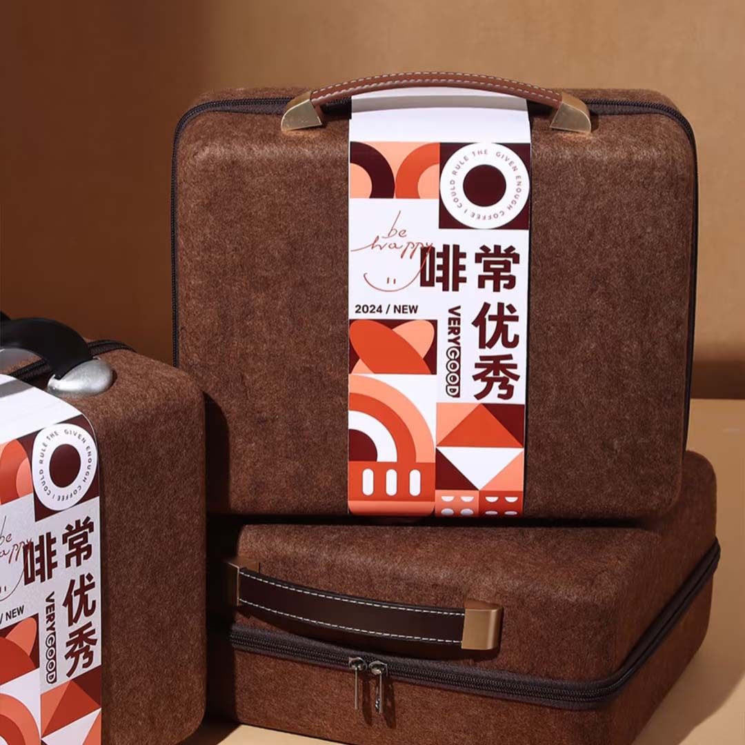 商务款毛毡手提箱定制LOGO商务礼品高档礼盒毛毡大容量礼品收纳箱,个性定制/设计服务/DIY,行李箱加工定制,淘宝优惠券,粉丝福利购,淘宝优惠卷