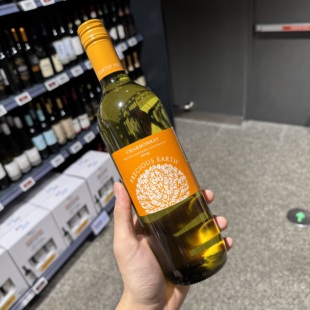 奥乐齐ALDI Precious Earth霞多丽白葡萄酒750ml澳大利亚原装进口
