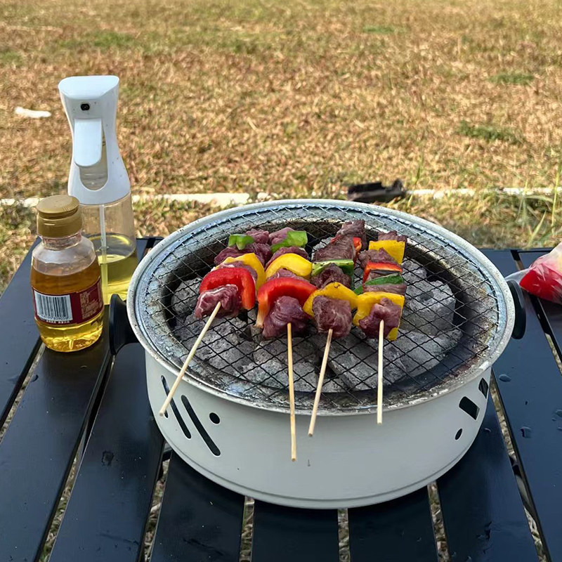 家庭烧烤围炉煮茶专用加热炉小圆炉庭院烧烤架炭火烤肉户外露营,厨房/烹饪用具,烧烤炉,淘宝优惠券,粉丝福利购,淘宝优惠卷